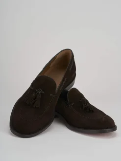 Best Mocassini tacco 2cm camoscio testa Uomo Mocassini