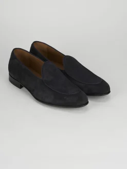 New Mocassini tacco 2cm camoscio Uomo Mocassini