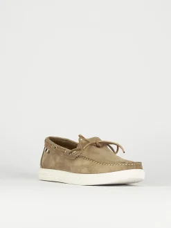 Sale Mocassini tacco 1cm camoscio Uomo Mocassini