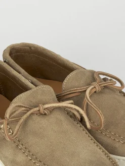 Sale Mocassini tacco 1cm camoscio Uomo Mocassini