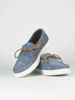 New Mocassini tacco 1cm camoscio Uomo Mocassini