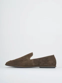 New Mocassini tacco 1cm camoscio testa Donna Mocassini