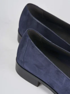 Clearance Mocassini tacco 2cm camoscio Uomo Mocassini