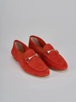 Discount Mocassini tacco 1cm camoscio Donna Mocassini