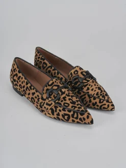 Online Mocassini tacco 1cm camoscio Donna Mocassini