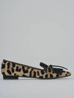 New Mocassini tacco 1cm camoscio Donna Mocassini