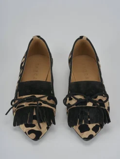 New Mocassini tacco 1cm camoscio Donna Mocassini