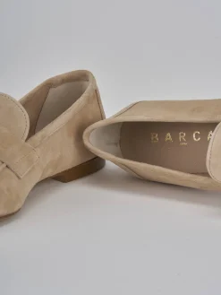 Sale Mocassini tacco 1cm camoscio Donna Mocassini