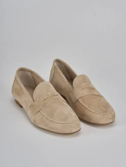 Sale Mocassini tacco 1cm camoscio Donna Mocassini