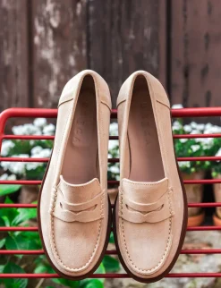 Best Mocassini tacco 2cm camoscio Donna Mocassini