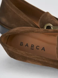 Online Mocassini tacco 1cm camoscio Donna Mocassini