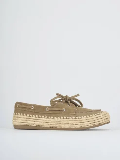 Sale Mocassini tacco 1cm camoscio Donna Mocassini