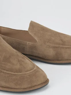 Online Mocassini tacco 1cm camoscio Donna Mocassini