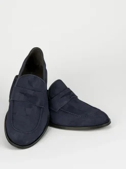 Best Mocassini tacco 1cm camoscio Uomo Mocassini