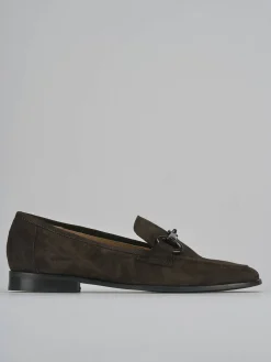 New Mocassini tacco 1cm camoscio testa Donna Mocassini