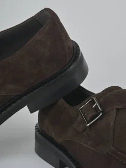 Best Mocassini tacco 1cm camoscio testa Donna Mocassini