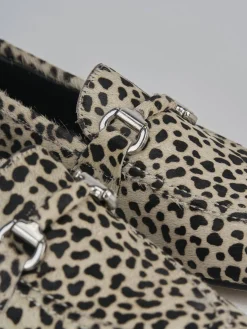 Outlet Mocassini tacco 1cm cavallino Donna Mocassini