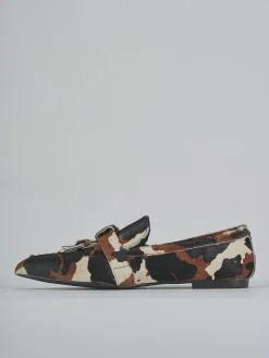 Discount Mocassini tacco 1cm cavallino Donna Mocassini