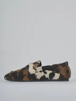 Mocassini tacco 1cm cavallino Donna Mocassini