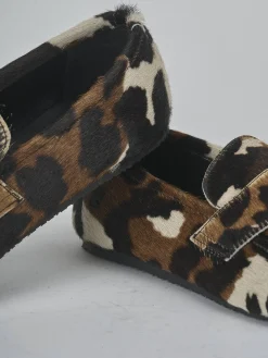 Mocassini tacco 1cm cavallino Donna Mocassini