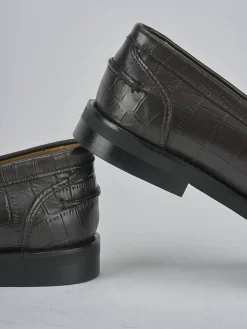 Best Mocassini tacco 2cm cocco testa Donna Mocassini