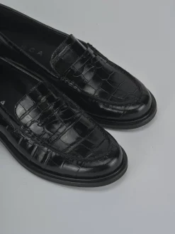 Online Mocassini tacco 2cm cocco Donna Mocassini