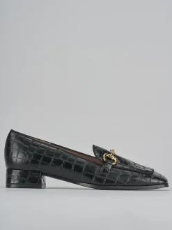 Discount Mocassini tacco 3cm cocco Donna Mocassini