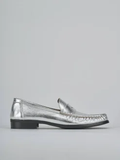 Clearance Mocassini tacco 1cm laminato Donna Mocassini