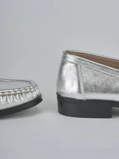 Clearance Mocassini tacco 1cm laminato Donna Mocassini