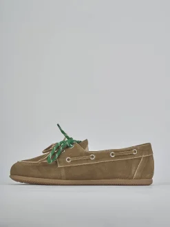 Online Mocassini tacco 1cm nabuk Donna Mocassini