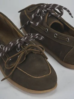 Mocassini tacco 1cm nabuk testa Donna Mocassini