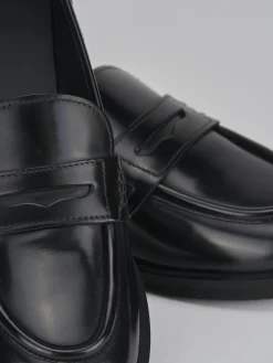 Discount Mocassini tacco 2cm pelle Donna Mocassini