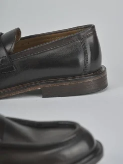 Online Mocassini tacco 1cm pelle testa Donna Mocassini