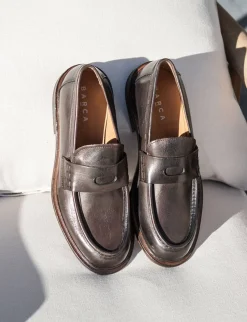 Online Mocassini tacco 1cm pelle testa Donna Mocassini