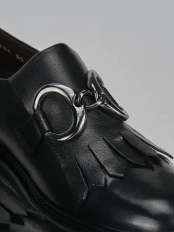 New Mocassini tacco 2cm pelle Donna Mocassini