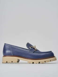 New Mocassini tacco 2cm pelle Donna Mocassini