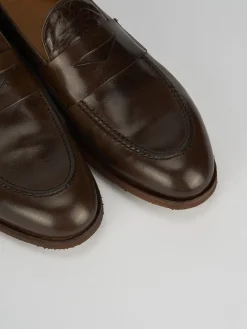 Discount Mocassini tacco 2cm pelle Uomo Mocassini