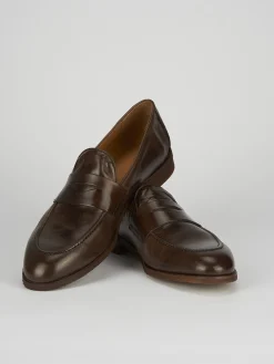 Discount Mocassini tacco 2cm pelle Uomo Mocassini