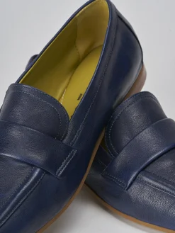 Mocassini tacco 1cm pelle Donna Mocassini