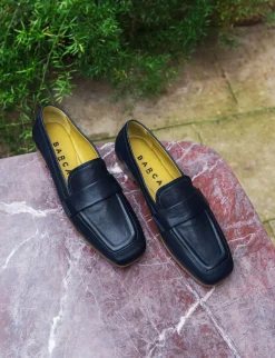 Mocassini tacco 1cm pelle Donna Mocassini