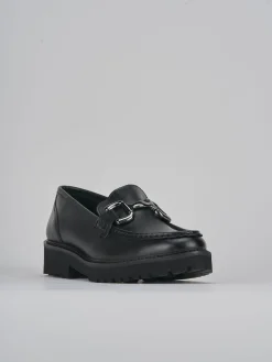 Discount Mocassini tacco 1cm pelle Donna Mocassini