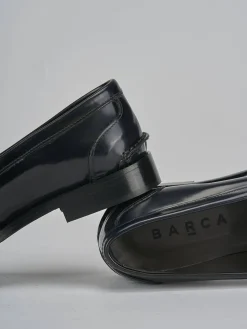 Clearance Mocassini tacco 2cm pelle Donna Mocassini