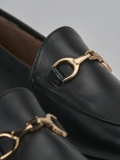 Mocassini tacco 1cm pelle Donna Mocassini