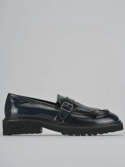 Discount Mocassini tacco 2cm pelle Donna Mocassini