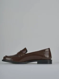 Discount Mocassini tacco 1cm pelle Donna Mocassini