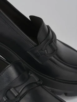 Hot Mocassini tacco 2cm pelle Donna Mocassini