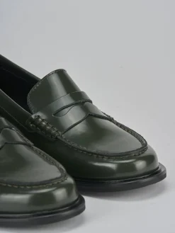 New Mocassini tacco 1cm pelle Donna Mocassini