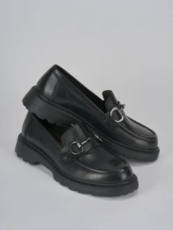 New Mocassini tacco 3cm pelle Donna Mocassini