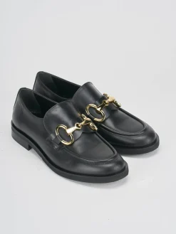 Mocassini tacco 1cm pelle Donna Mocassini