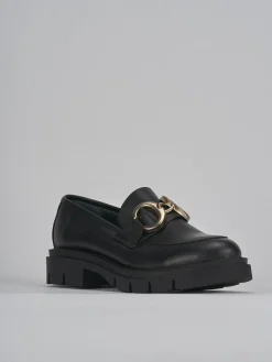 Sale Mocassini tacco 2cm pelle Donna Mocassini